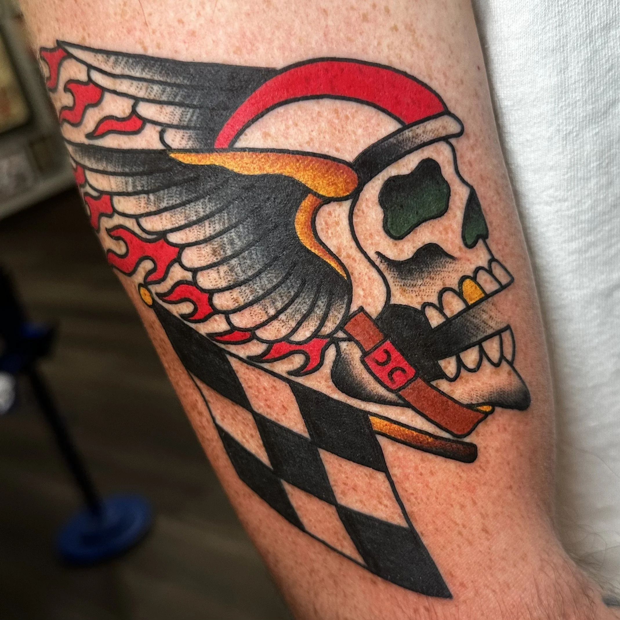 Color traditional tattoo artist in San Diego, CA