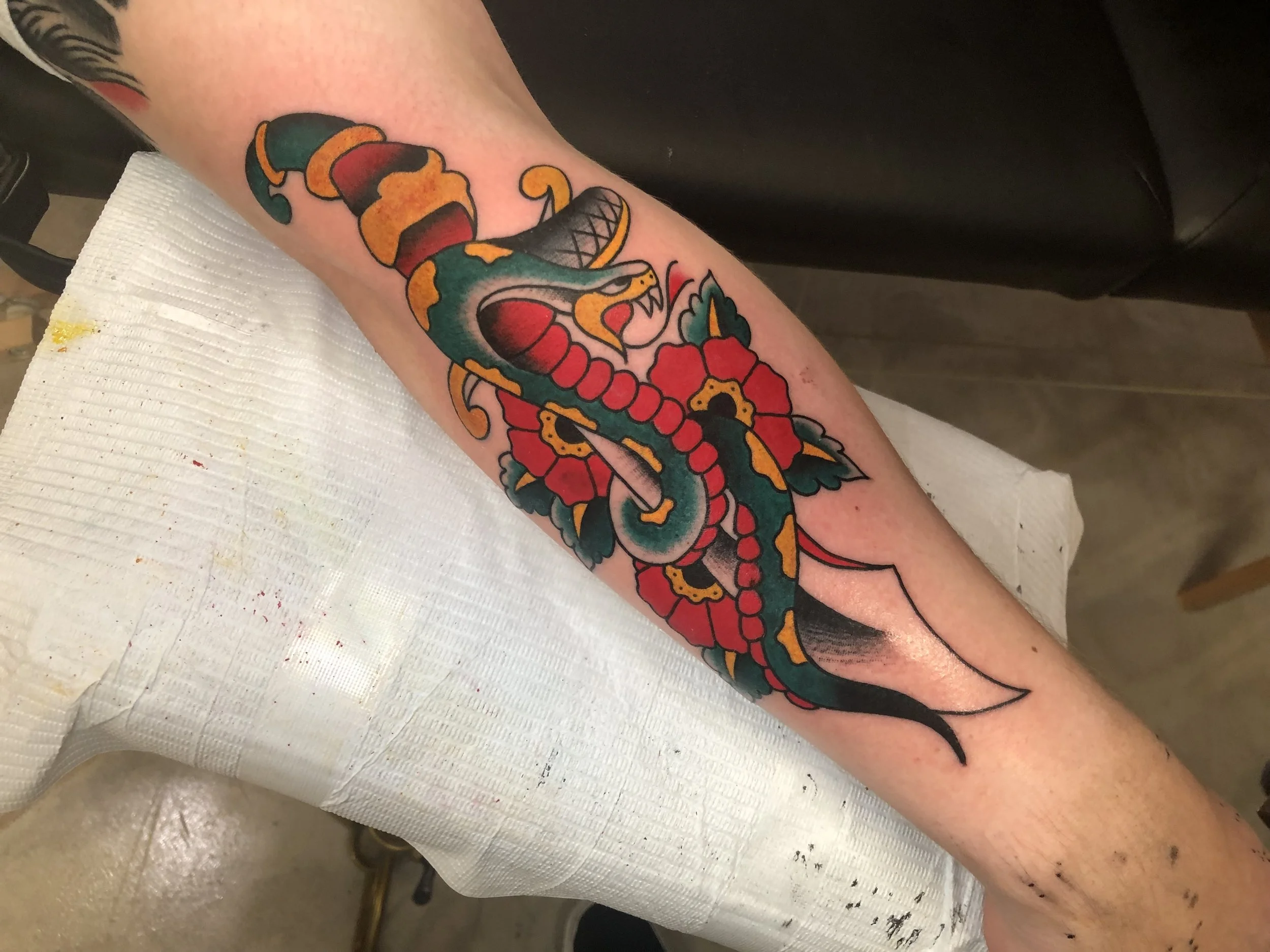 Traditional Tattoo Artist in San Diego, Jeff Young
