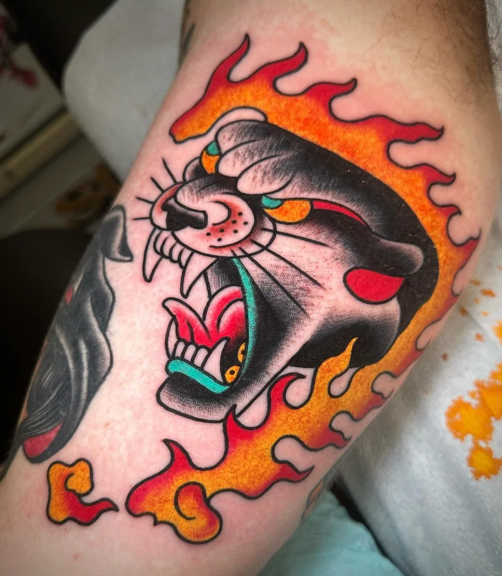 Traditional tattoo artist San Diego, Jeff Young