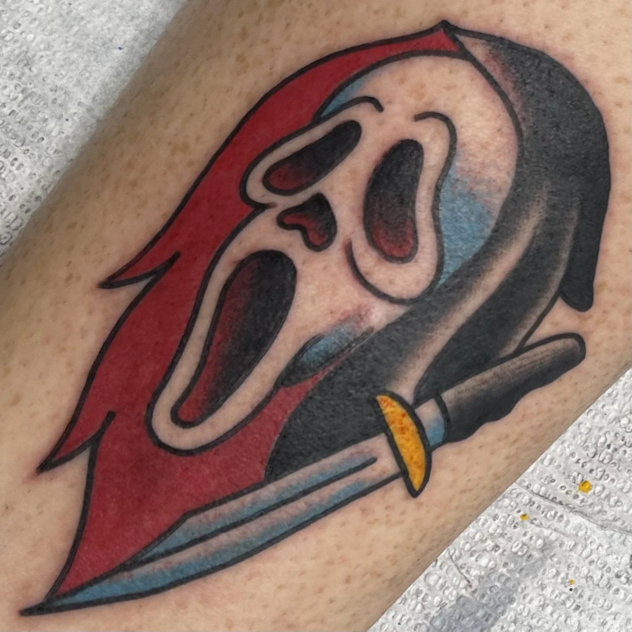 Halloween tattoos in San Diego CA by Jeff Young Tattoo Artist