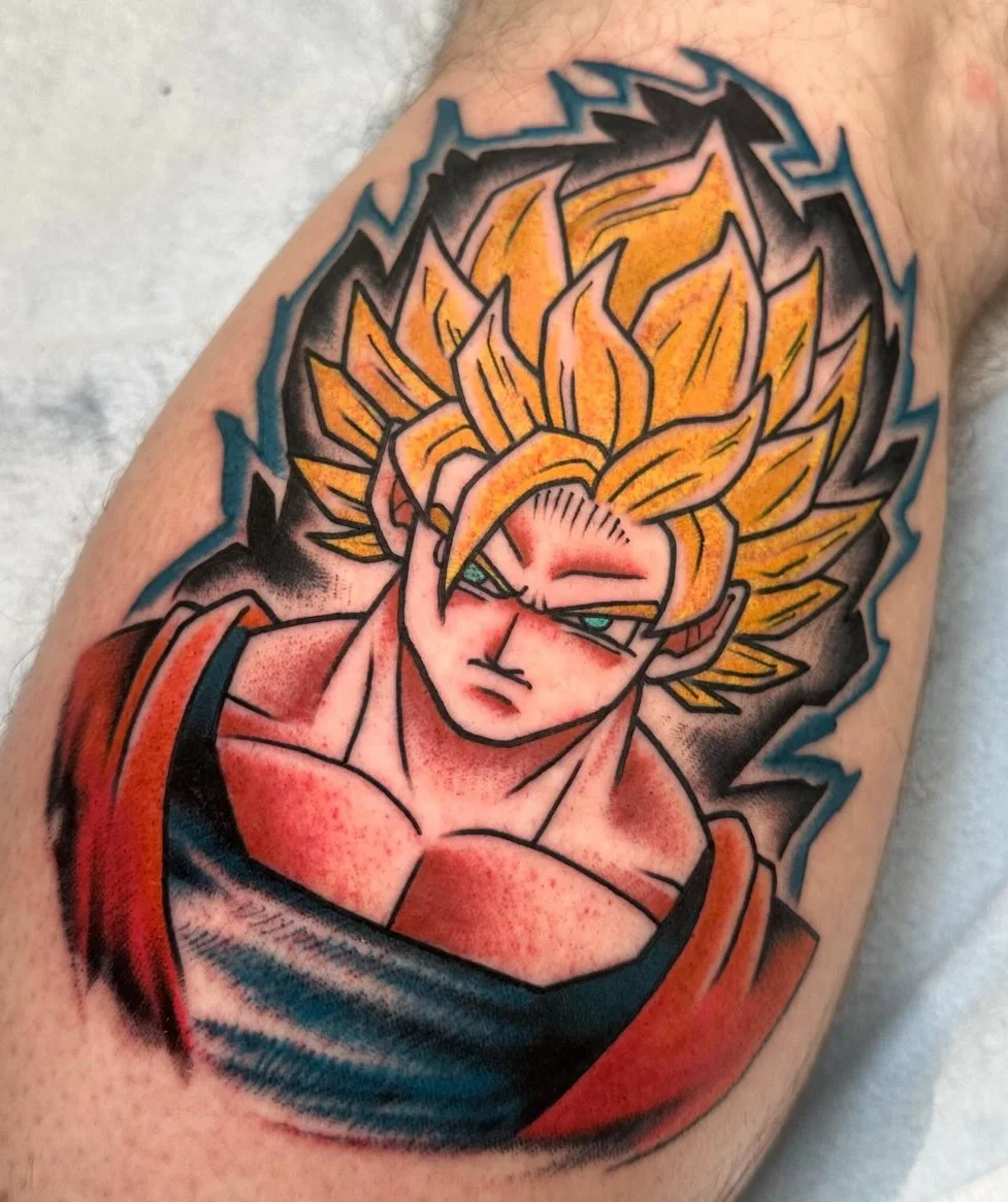 Dragon ball Z tattoo San Diego