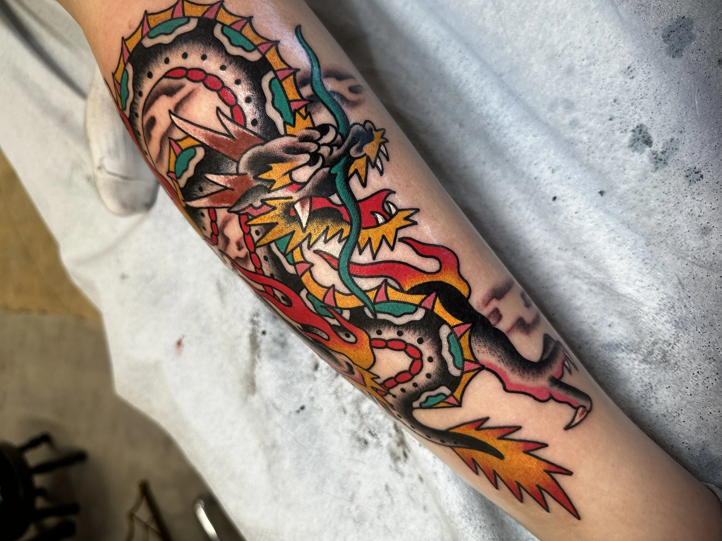 Best traditional tattoo artist in San Diego Jeff Young