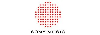 The Sony Music logo featuring a red dotted globe with the text 'SONY MUSIC' underneath.