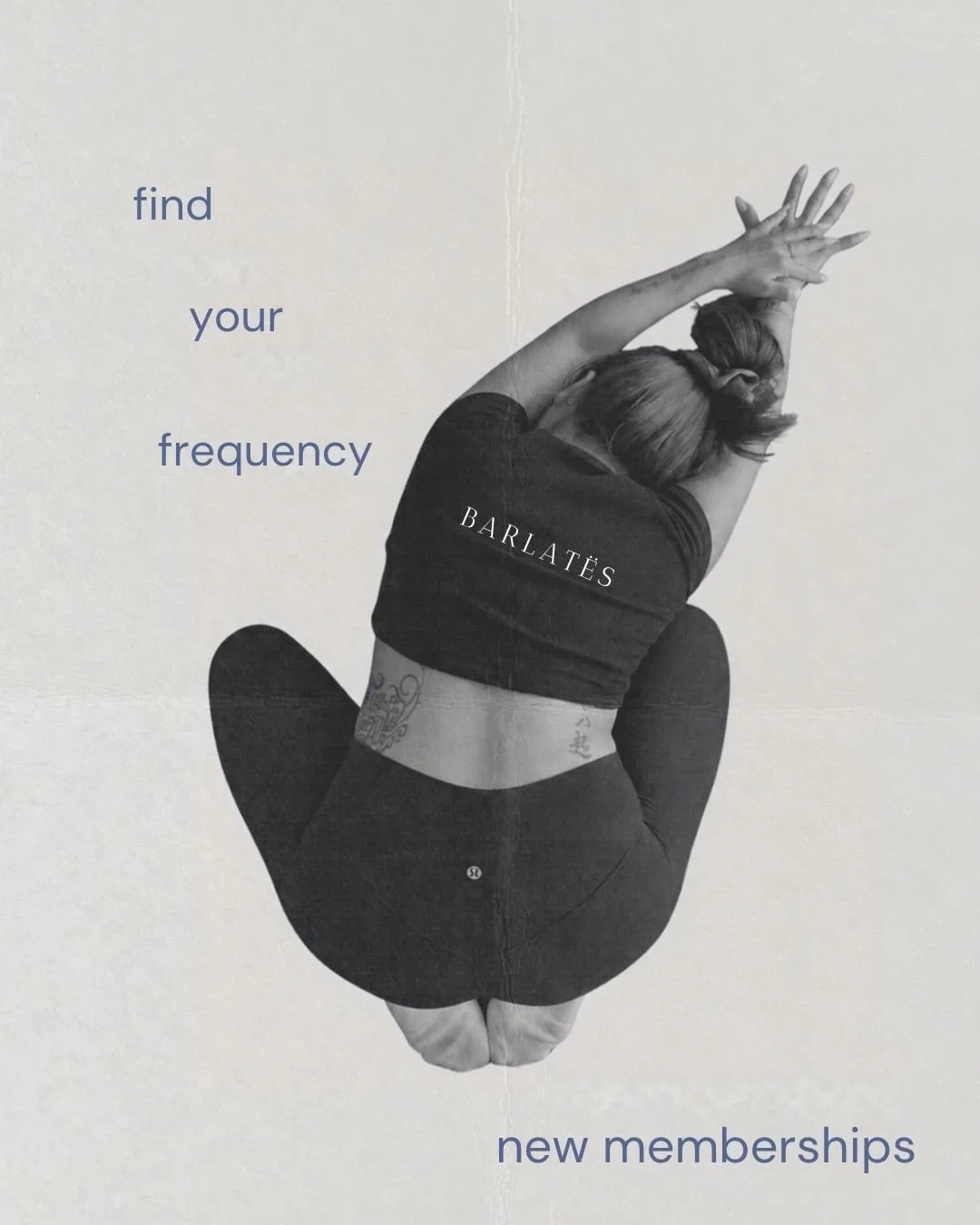 Find your frequency. 

Introducing our new membership packages, designed with your needs above all 🤍