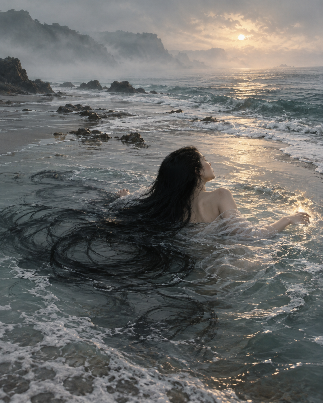 Woman in Current 
