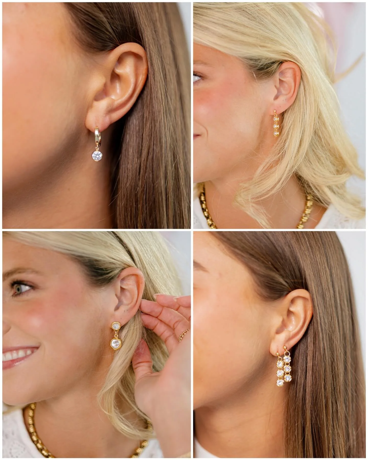 Our new earring styles are gong quick! Shop online now. 🪩🪩🪩