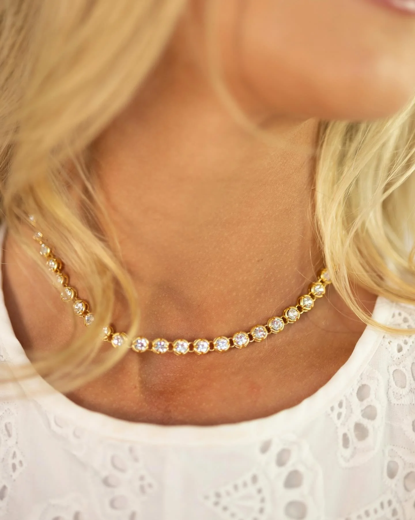 Worn alone or stacked &mdash; our Rhinestone Choker adds the perfect touch ✨