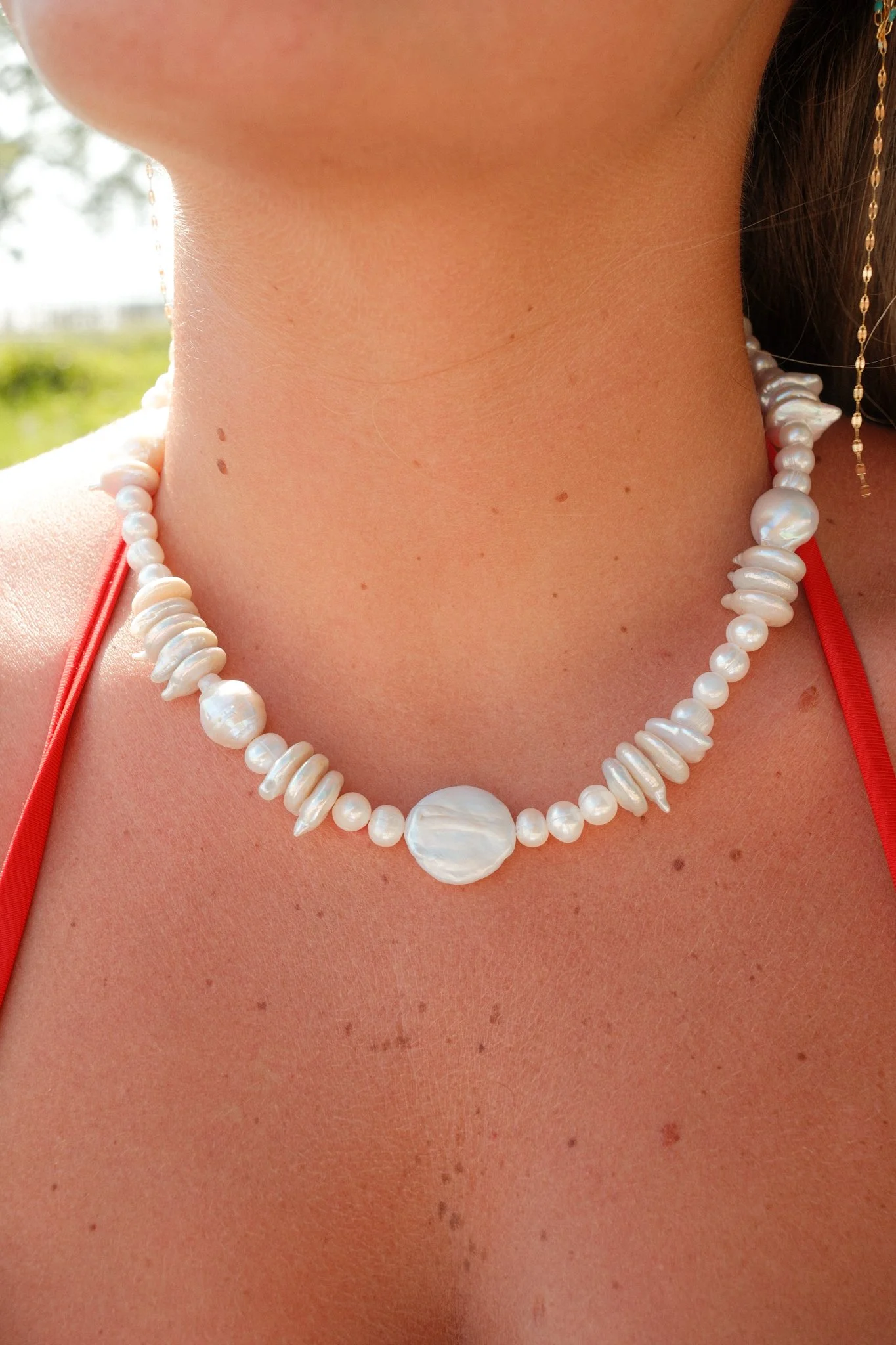 Pearl Coconut Necklace