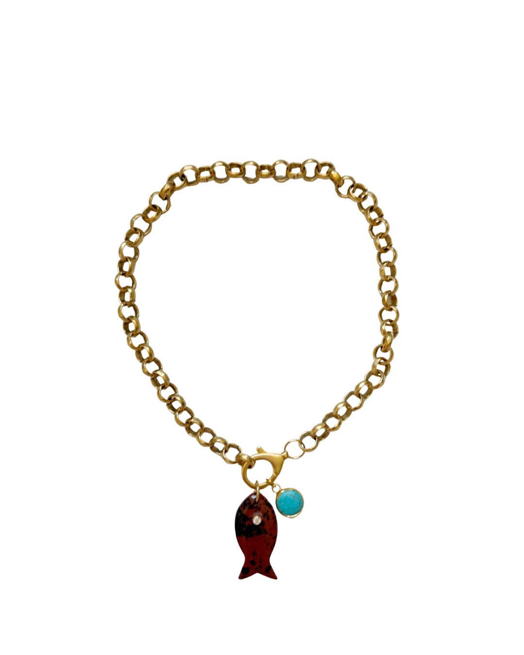 Bahama Clasp Charm Necklace