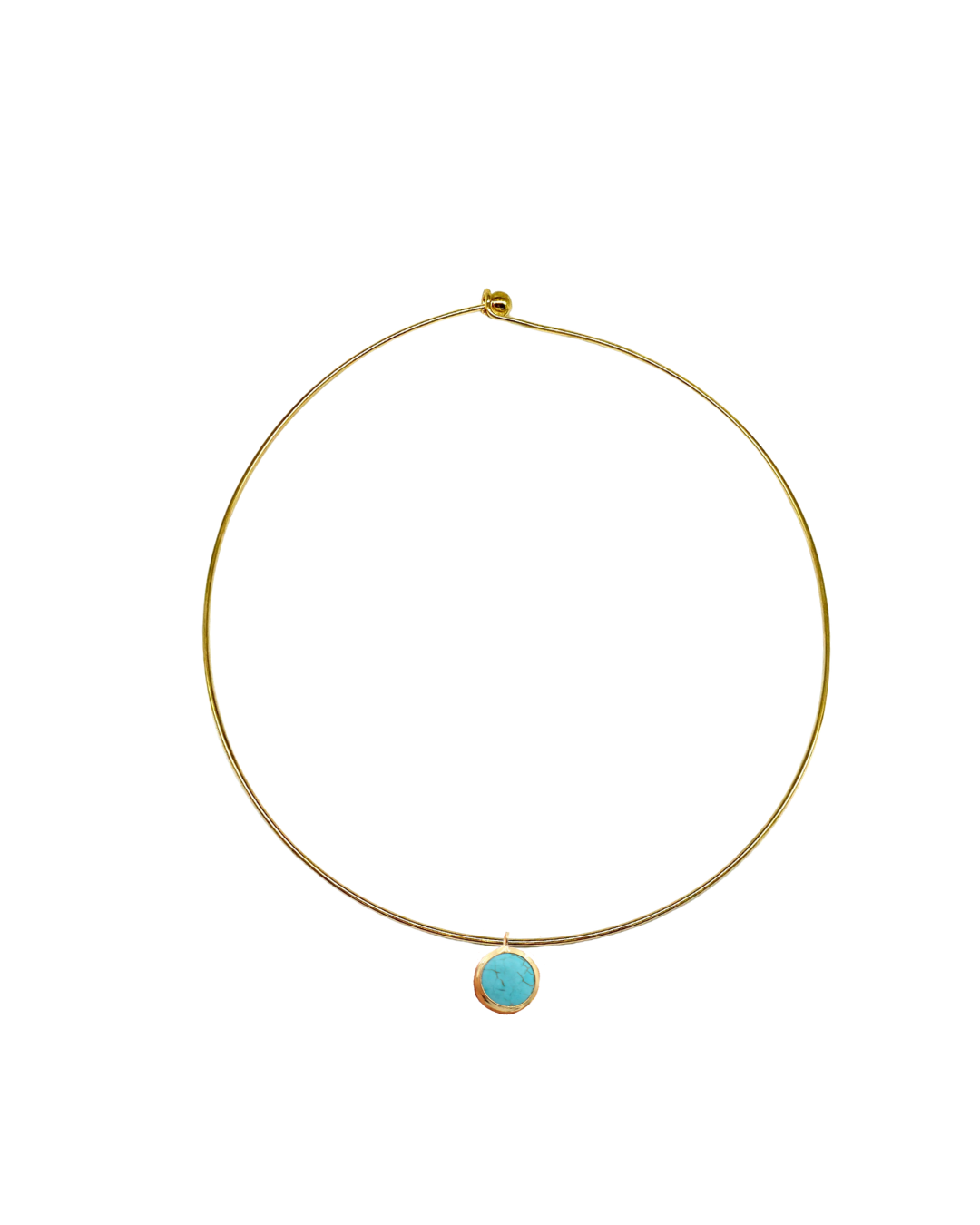 Mini Turquoise Collar Necklace