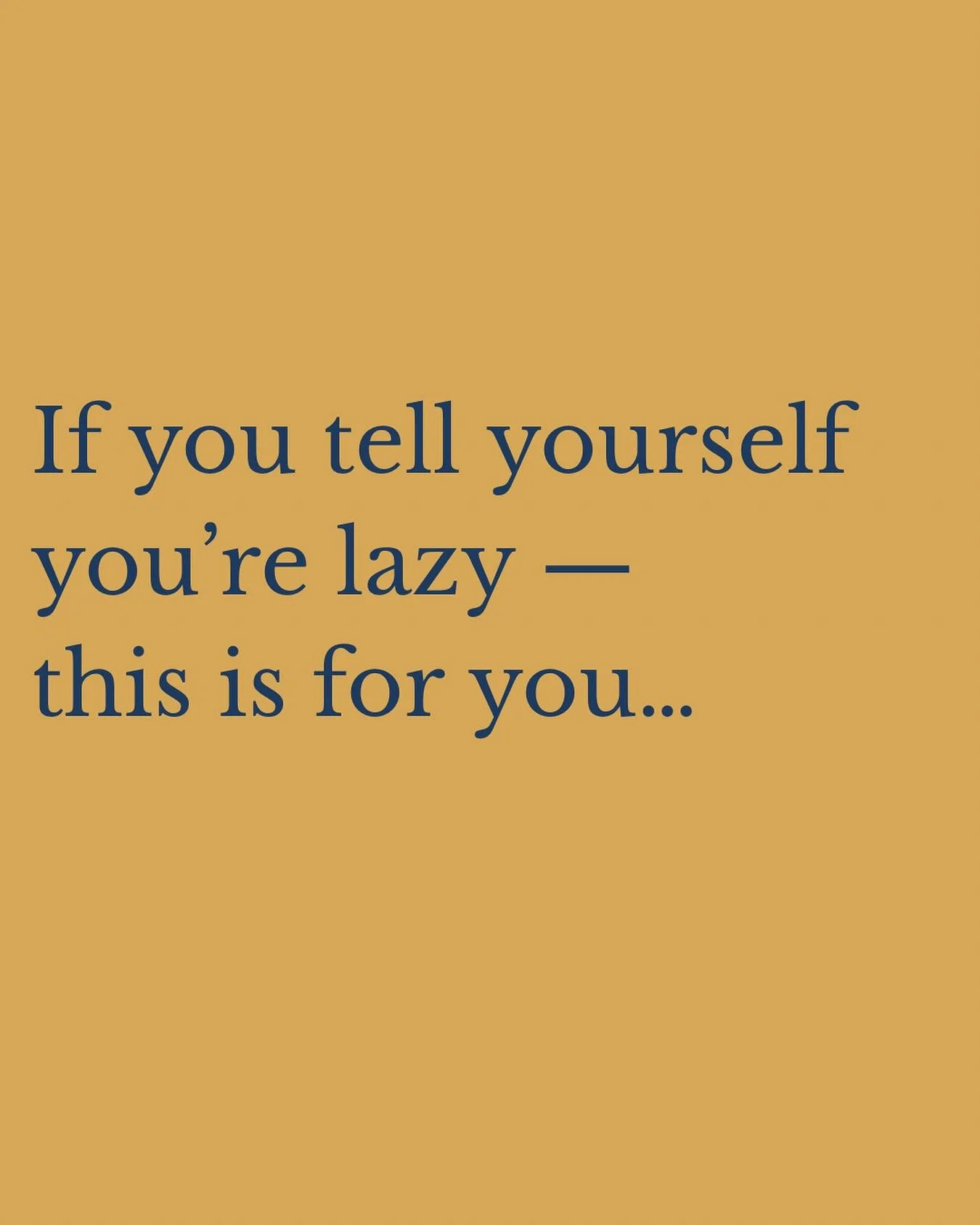 When discipline meets demand avoidance, the brain starts whispering one word: lazy.

You want to get things done &mdash;
but the moment something feels like a demand, your body hits the brakes.
Not because you&rsquo;re unmotivated&hellip;

&hellip;bu