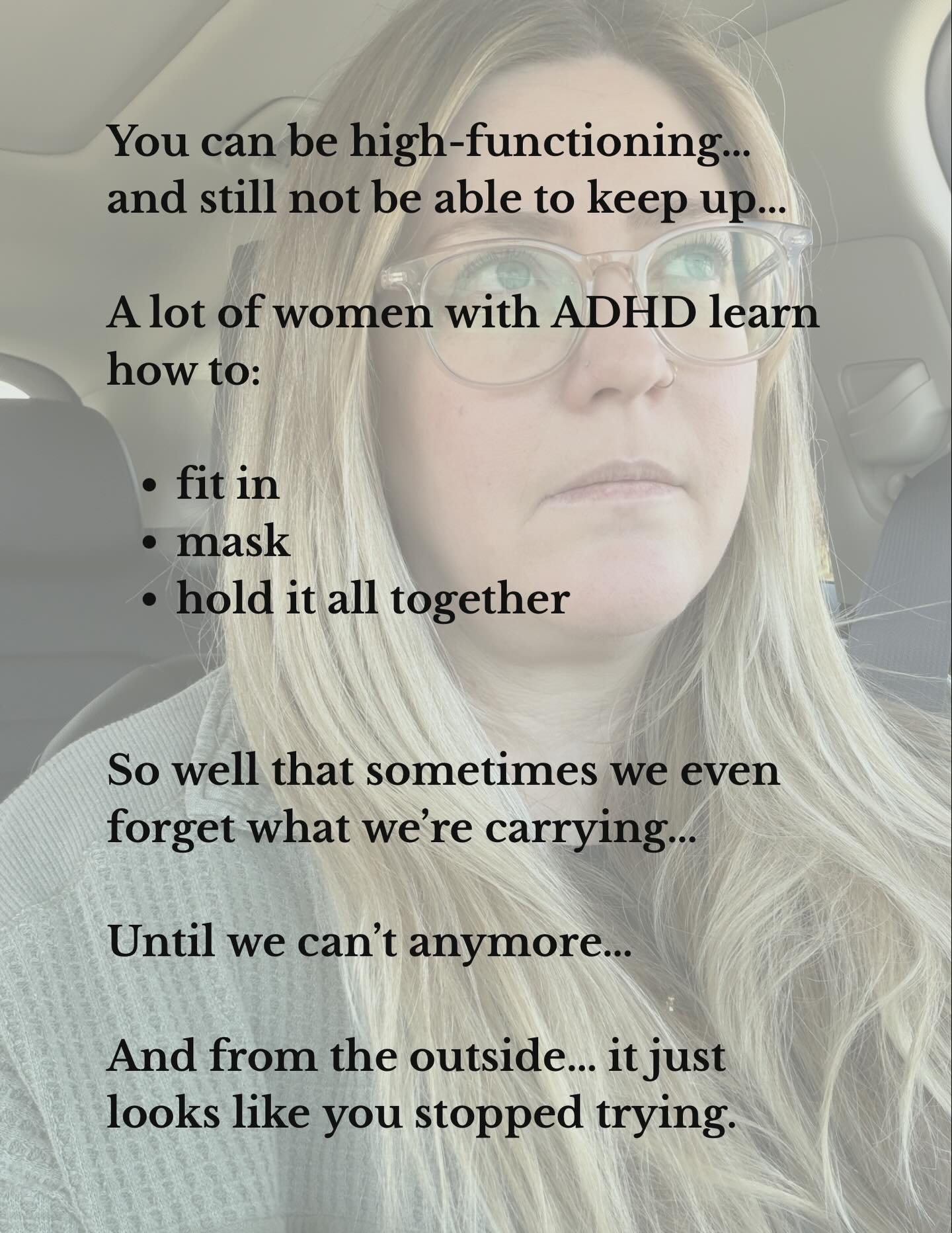You show up.
You connect.
You have a good time.

And then something shifts.

You crash.
You shut down.
You disappear.

And from the outside?
It doesn&rsquo;t make sense.

Because people are comparing you to the version of you that can function.

Not 