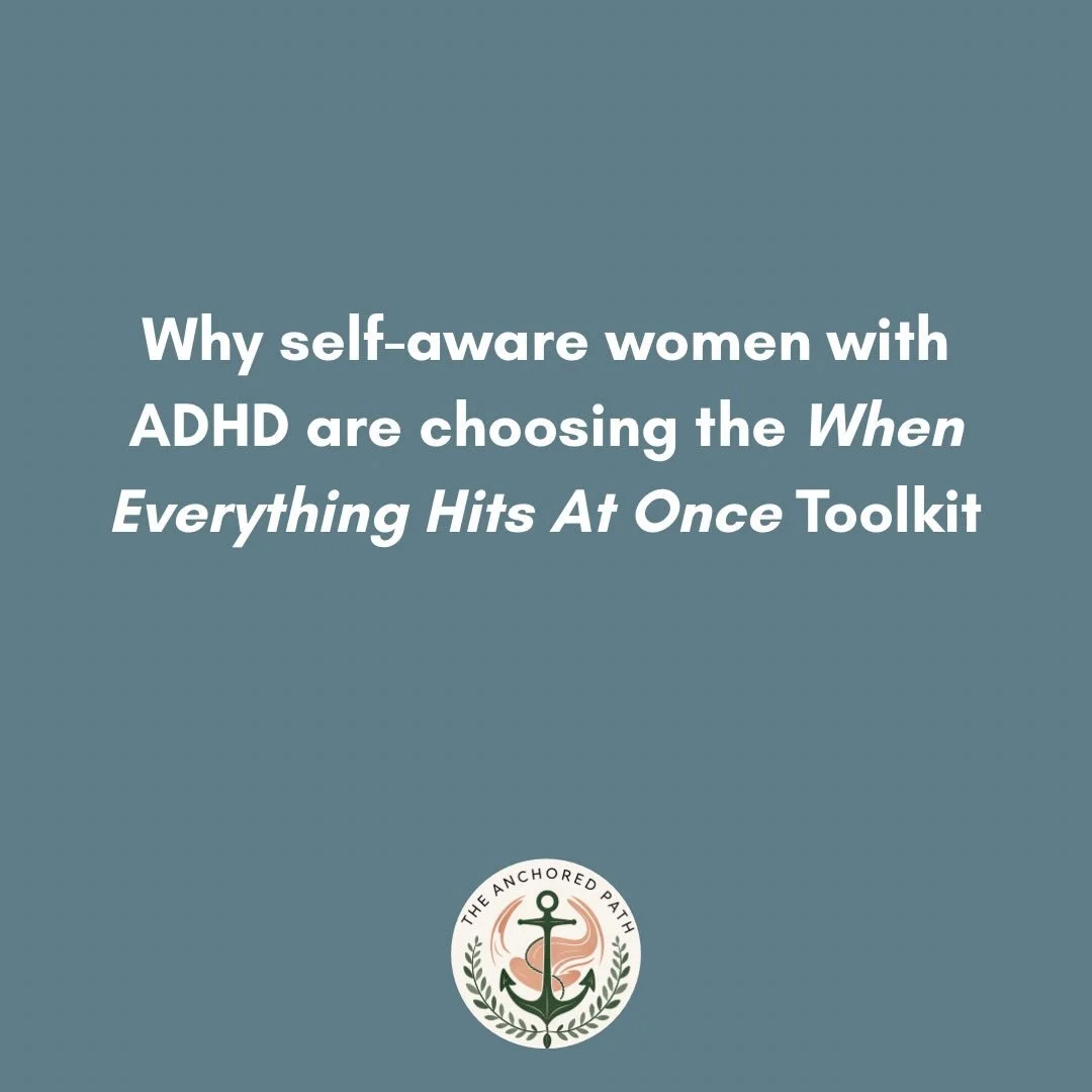 Maybe you&rsquo;re not missing another ADHD strategy.

Most women with ADHD already know a lot.

They&rsquo;ve read the books.
Listened to the podcasts.
Saved the posts.
Followed the experts.

And yet when everything hits at once, they still find the