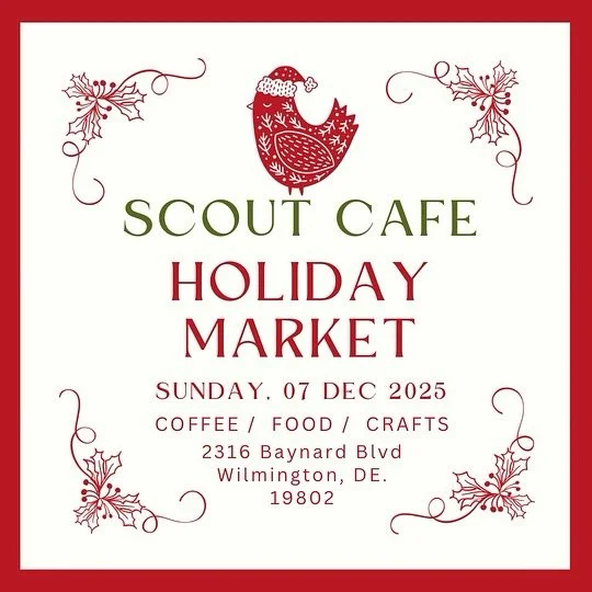 Calling all interested vendors for our holiday market!

You know the drill&mdash;email hello@scout-cafe.com with:
❄️ the name of your business
❄️ some product pictures &amp; a description of what you sell
❄️ links to your socials (if relevant)

That&