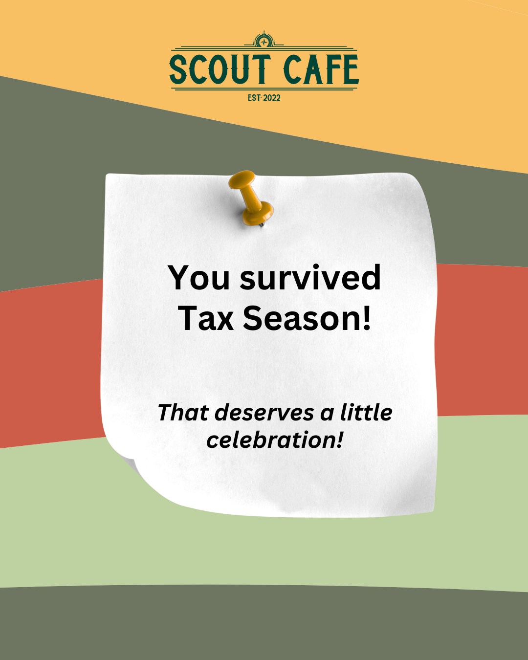Free Coffee for Surviving Tax Season! ☕💛