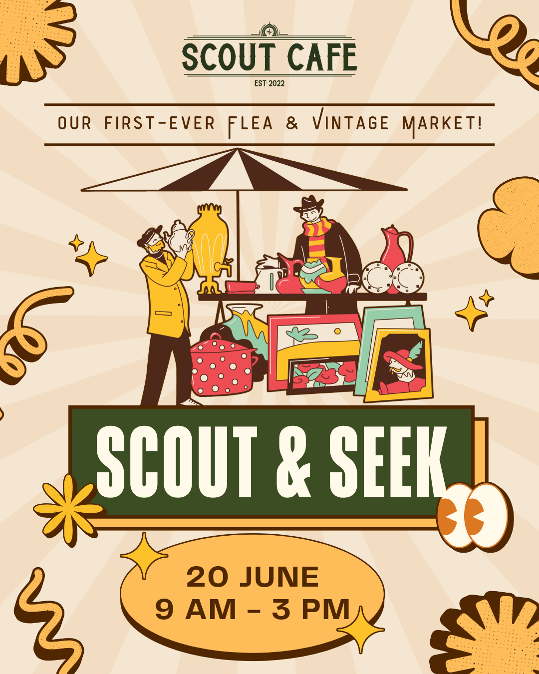 Scout & Seek - our first Flea, Vintage & Upcycling Market