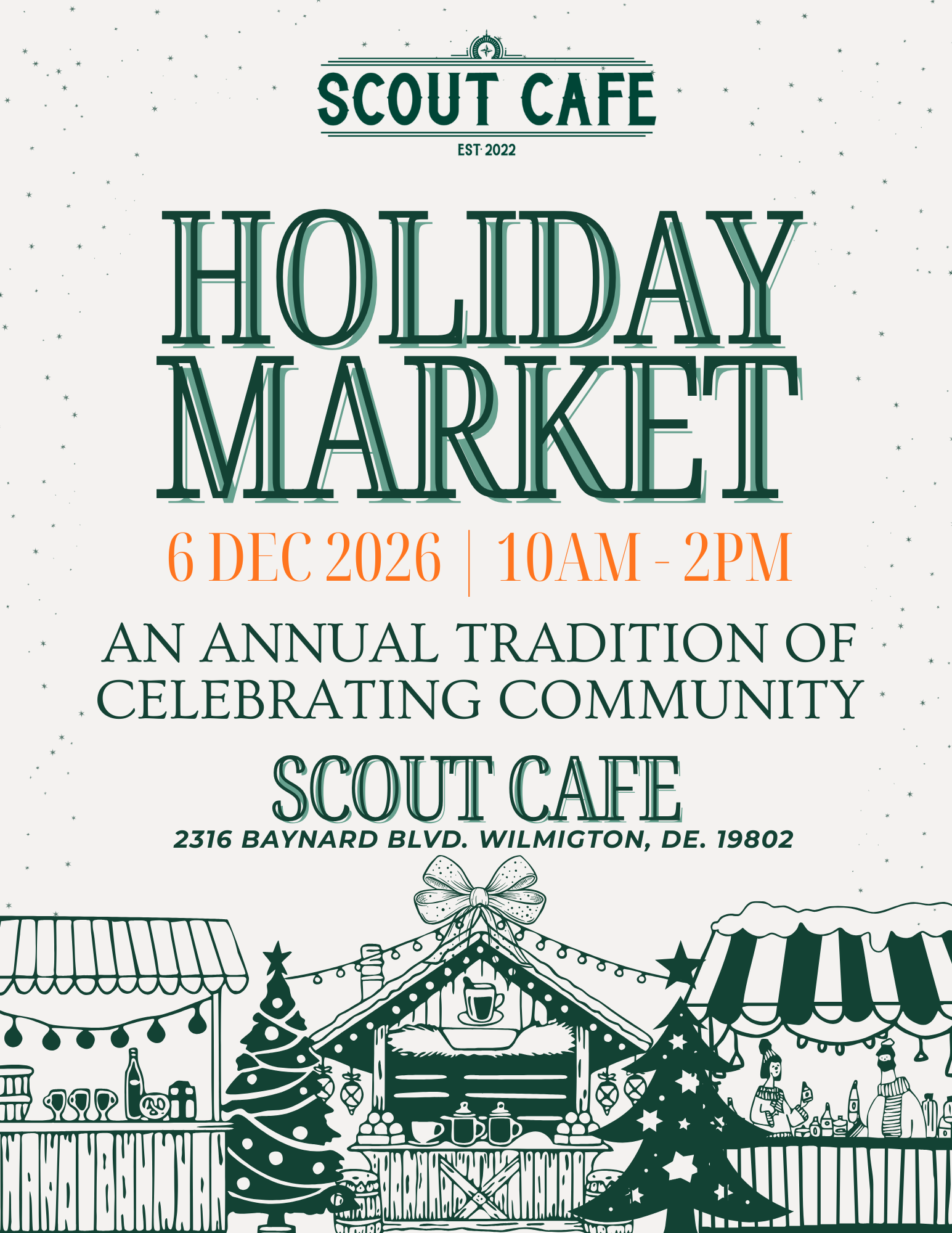 Scout Cafe Holiday Market