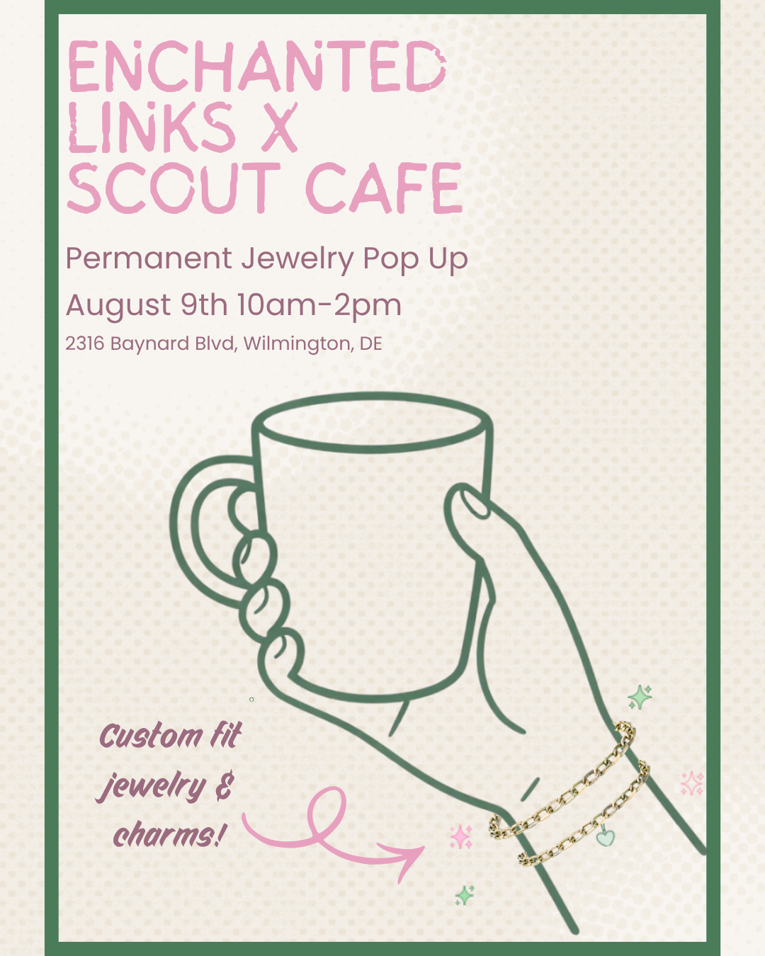 Permanent Jewelry Pop-up - Hosted by Enchanted Links