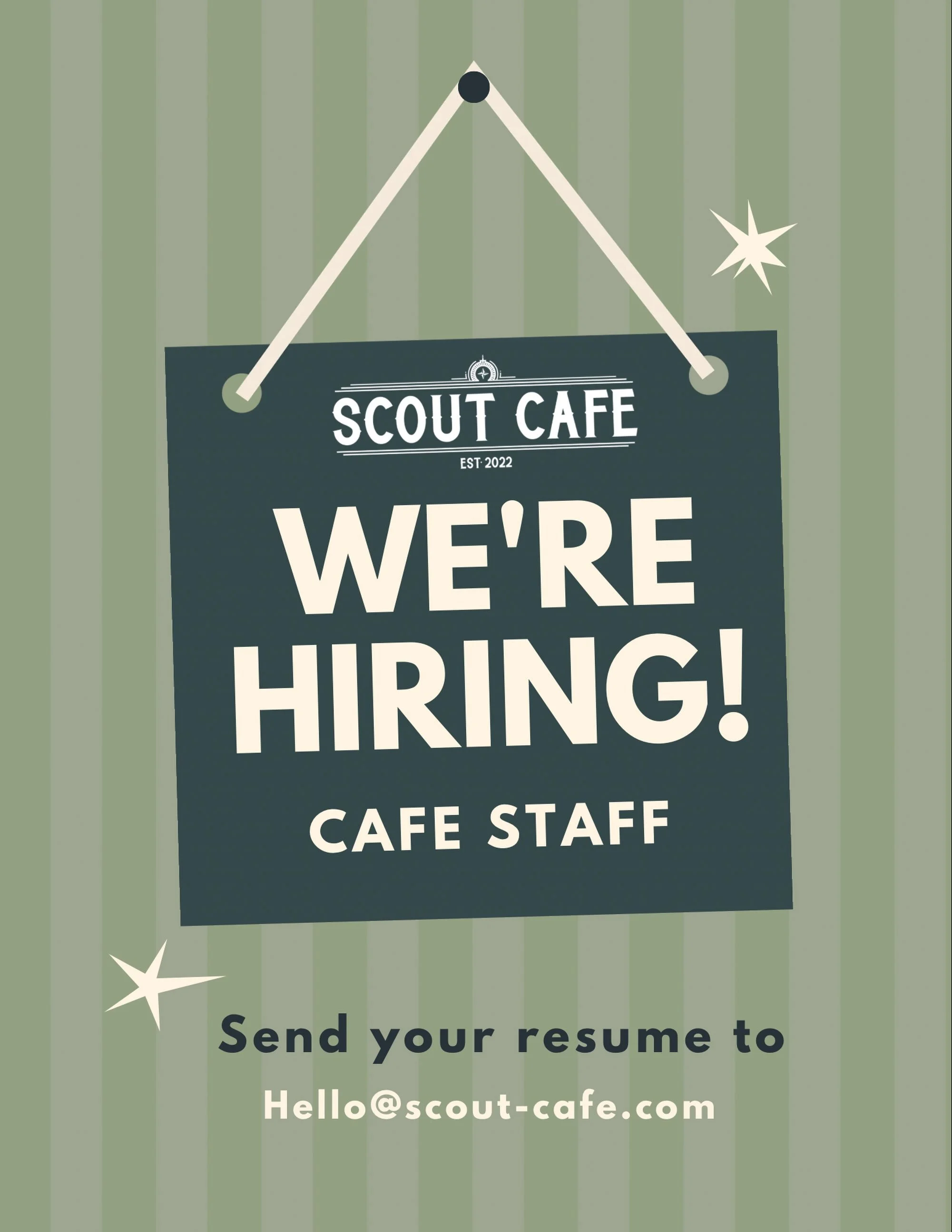 We&rsquo;re Hiring!!!

Are you a human of all trades who loves people, enjoys working in a kitchen, and&mdash;of course&mdash;has a thing for excellent coffee?

If you&rsquo;re friendly, curious, dependable, and excited to jump between making drinks,