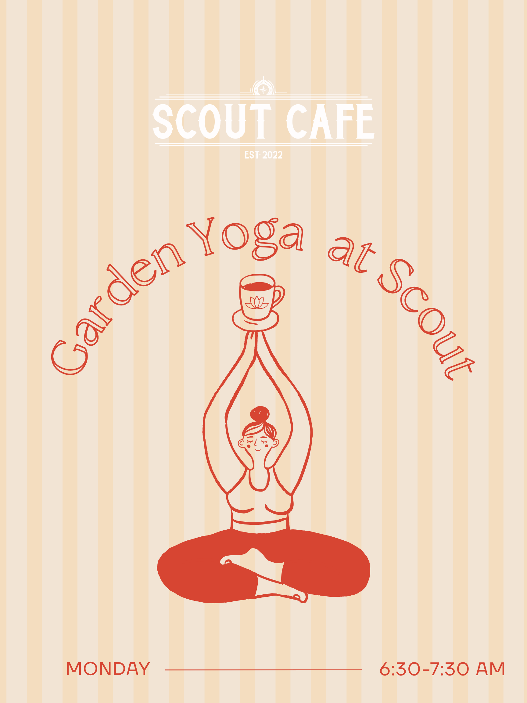 Garden Yoga at Scout 