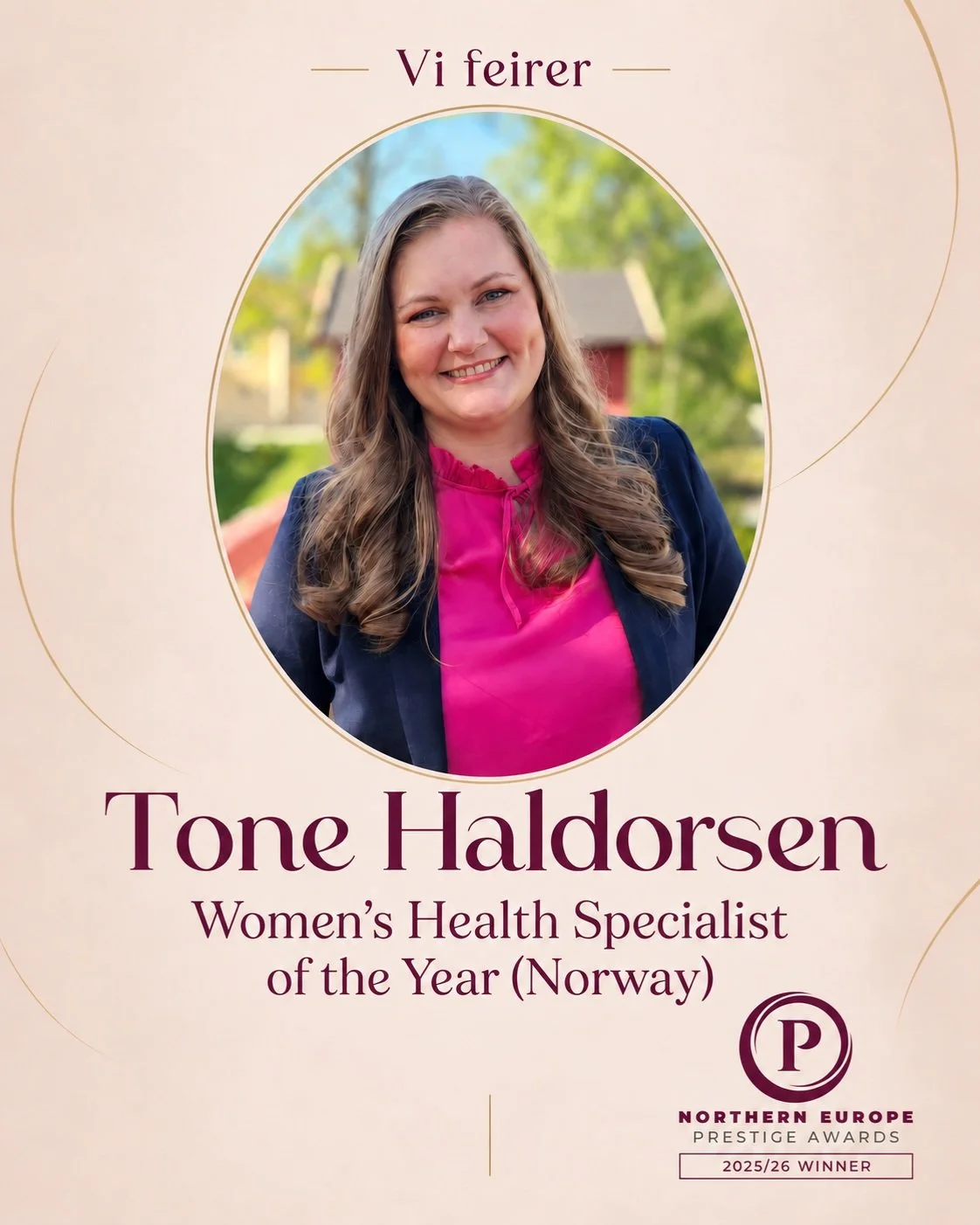 Tone Haldorsen er k&aring;ret til Women's Health Specialist of the Year (Norway) under Northern Europe Prestige Awards 2025/26! 💛

Som sexolog, vaginalterapeut, traumeterapeut og parterapeut er hun en viktig del av teamet hos Crowna, og vi er utroli