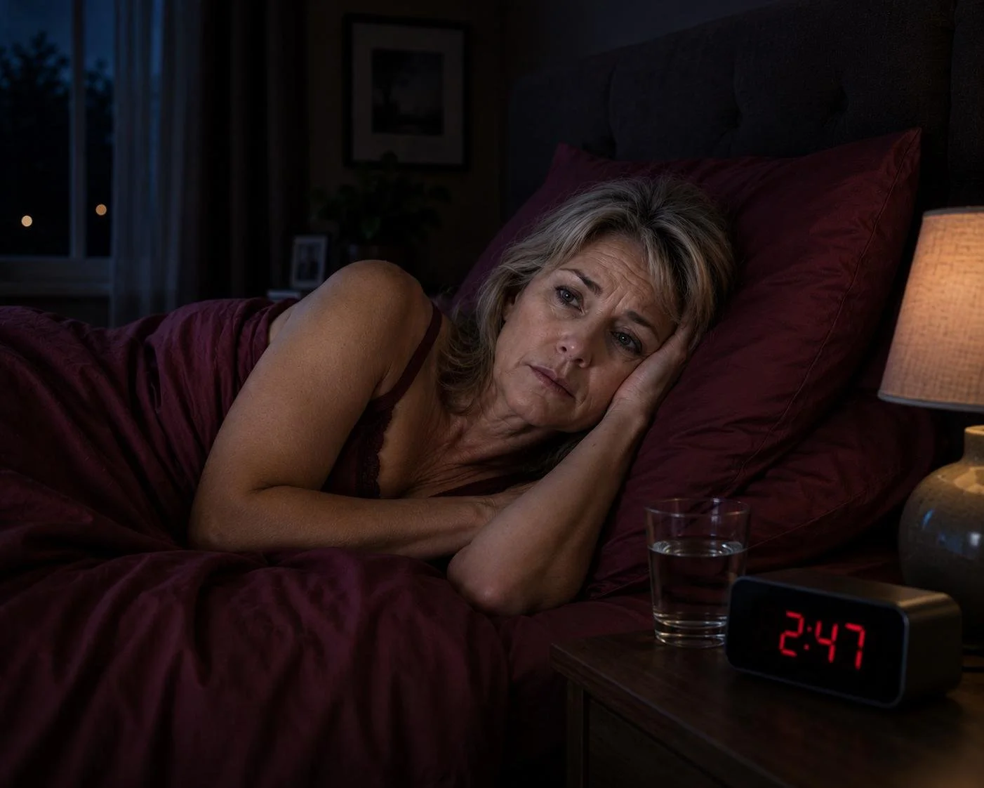 Søvnproblemer i overgangsalderen