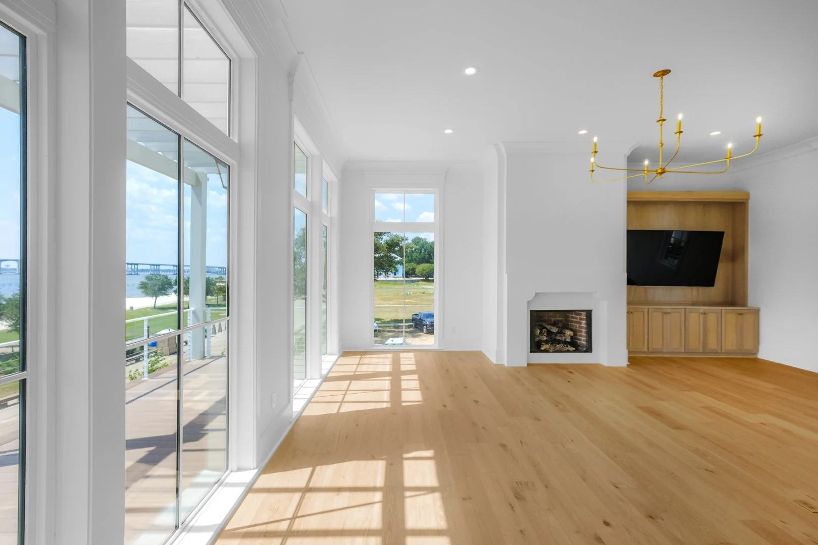 Gulf views from The Sands at Front Beach, Ocean Springs MS