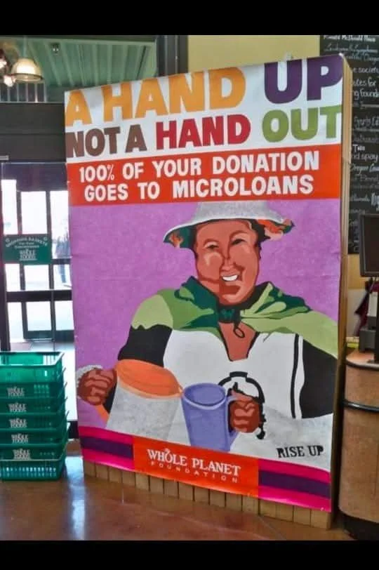 Painted Sign of women pouring milk