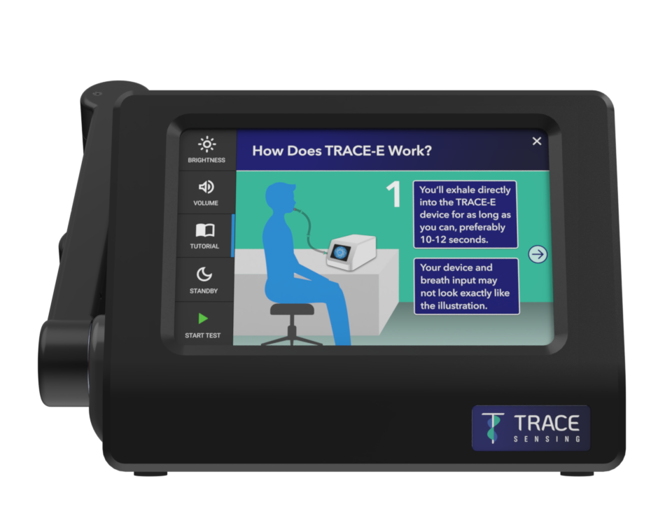 Device tutorial screen