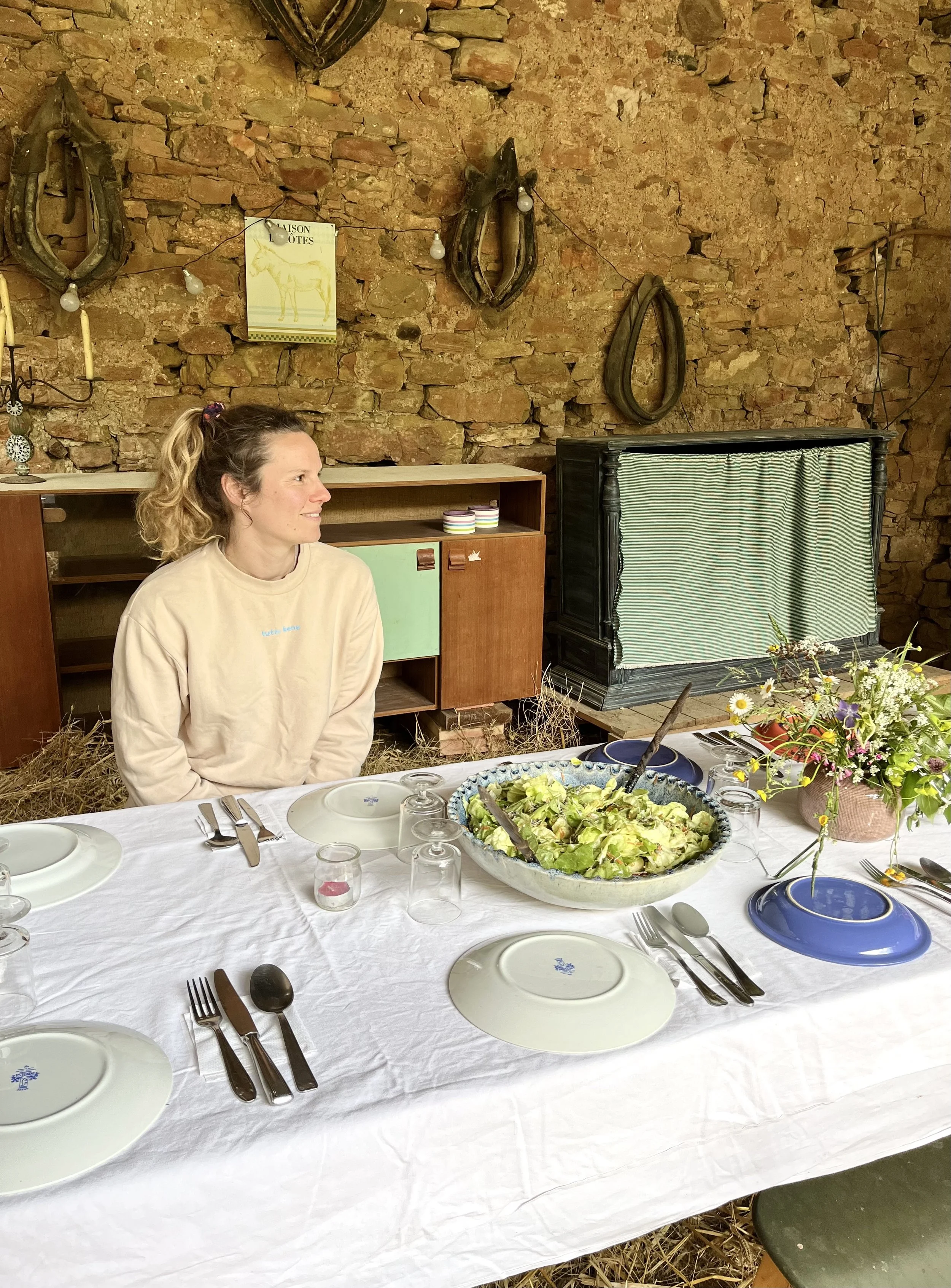 Écolieu rural en Occitanie proposant des espaces extérieurs pour retraites yoga et séjours de ressourcement. Forêt de 10 hectares, terrasses ouvertes et étangs naturels. Location de lieu de stage bien-être dans l’Aude, entre Pyrénées et pays cathare.
