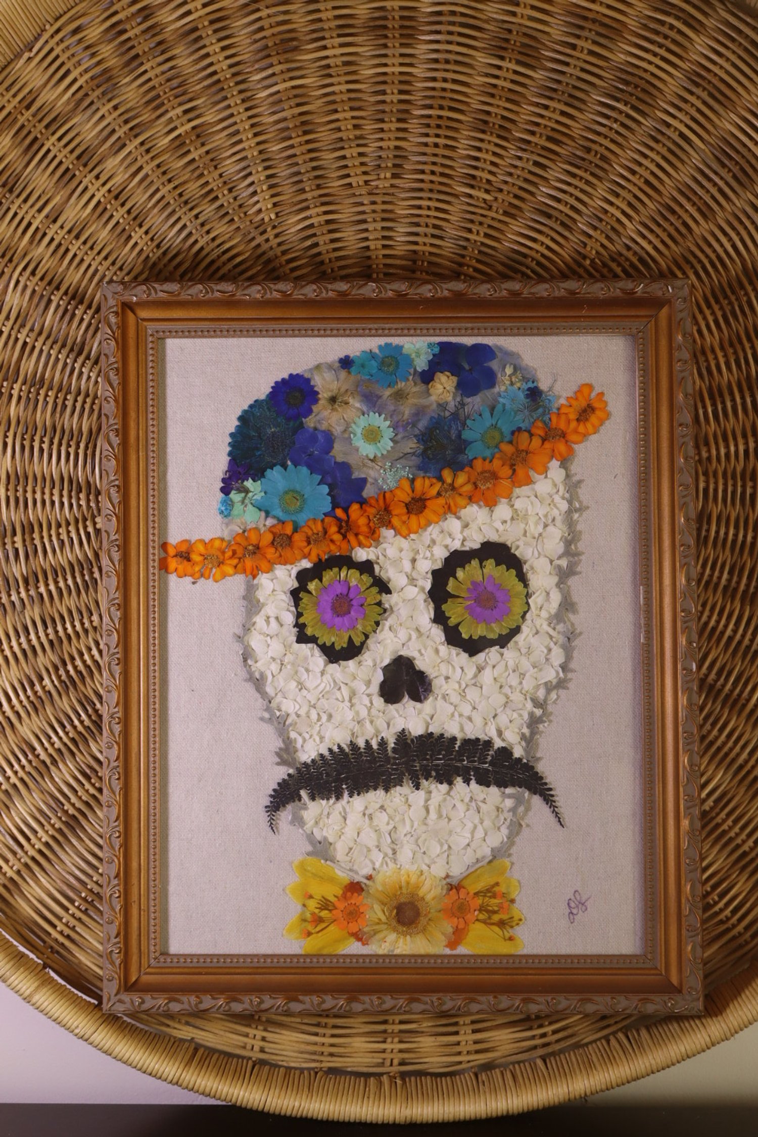 Jasper Sr.  -  Día de los Muertos (Day of the Dead) | Colorful Skull Wall Decor