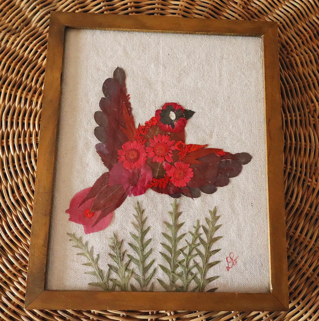 Firefly | botanical bird art