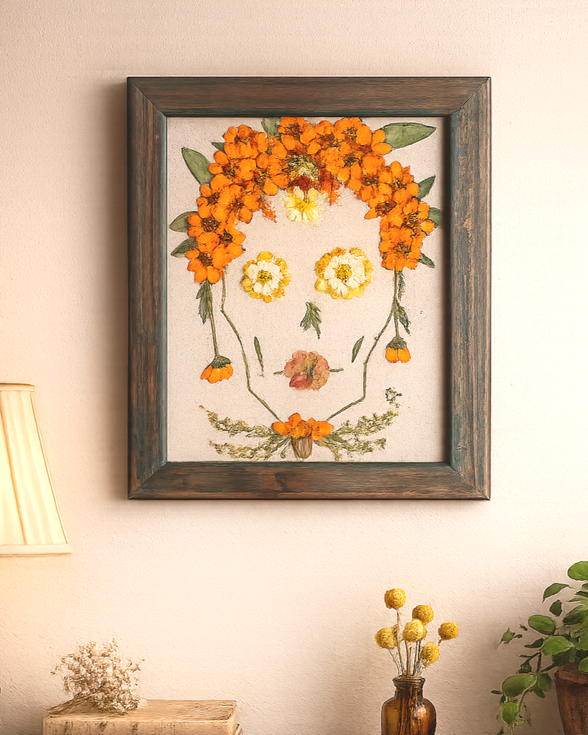 Dawnelle — Original Pressed Botanical Artwork | Botanical Wall Art