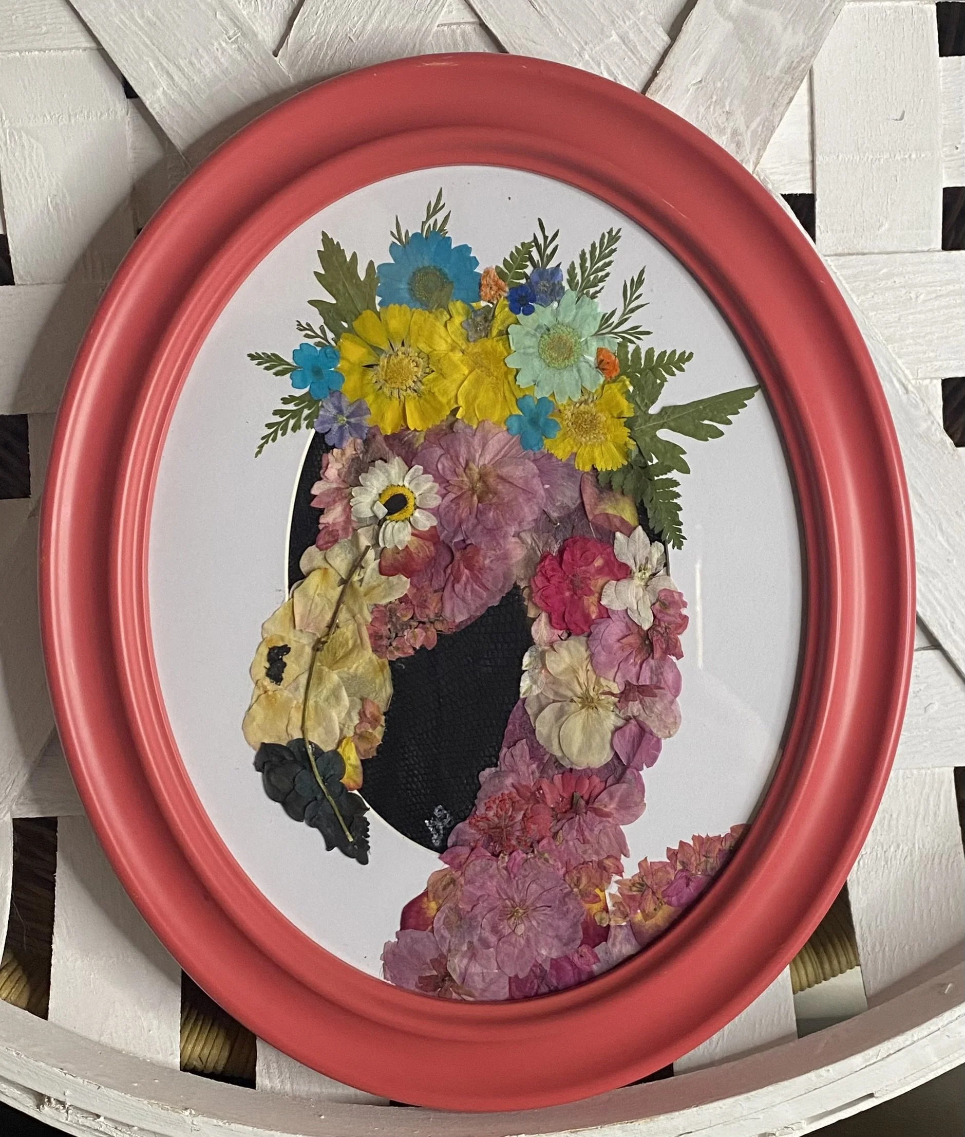 Zsa Zsa the Fabulous Flamingo | botanical bird art