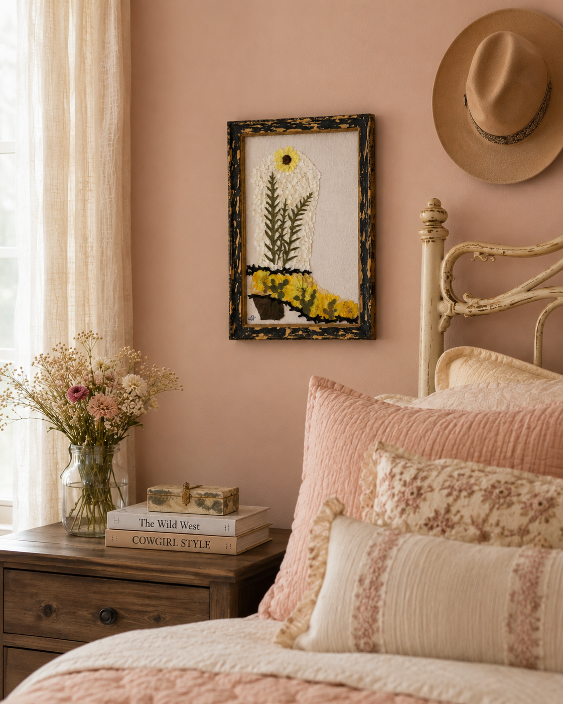 Cordelia — Original Pressed Botanical Artwork | Botanical Wall Art