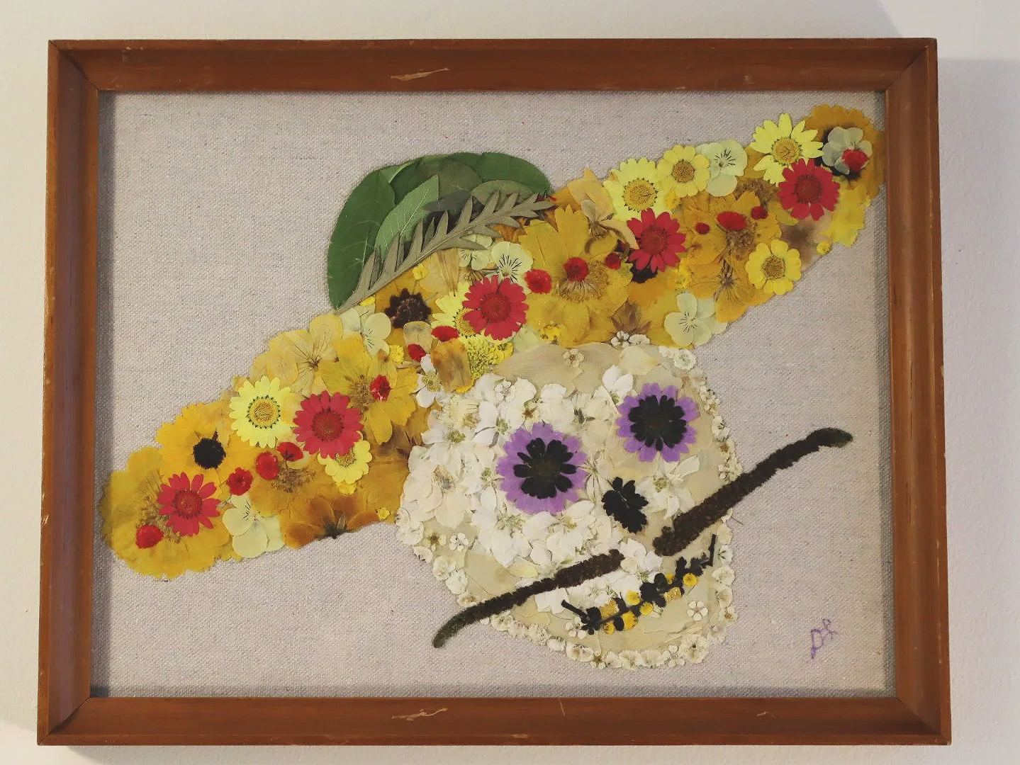 Jasper Jr.  - Día de los Muertos (Day of the Dead) | Colorful Skull Wall Decor