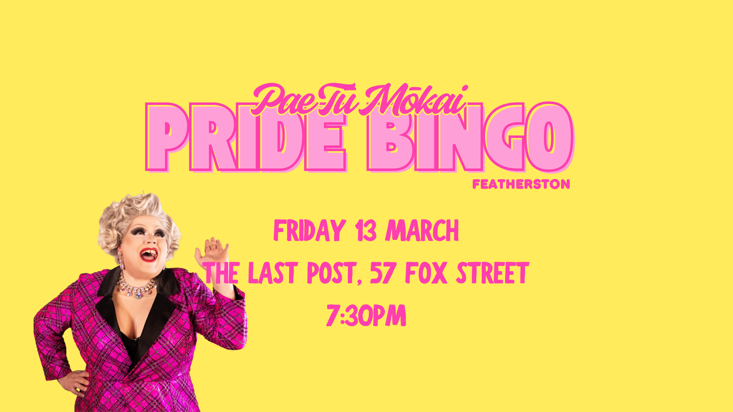 Drag Bingo with Rhubarb Rouge