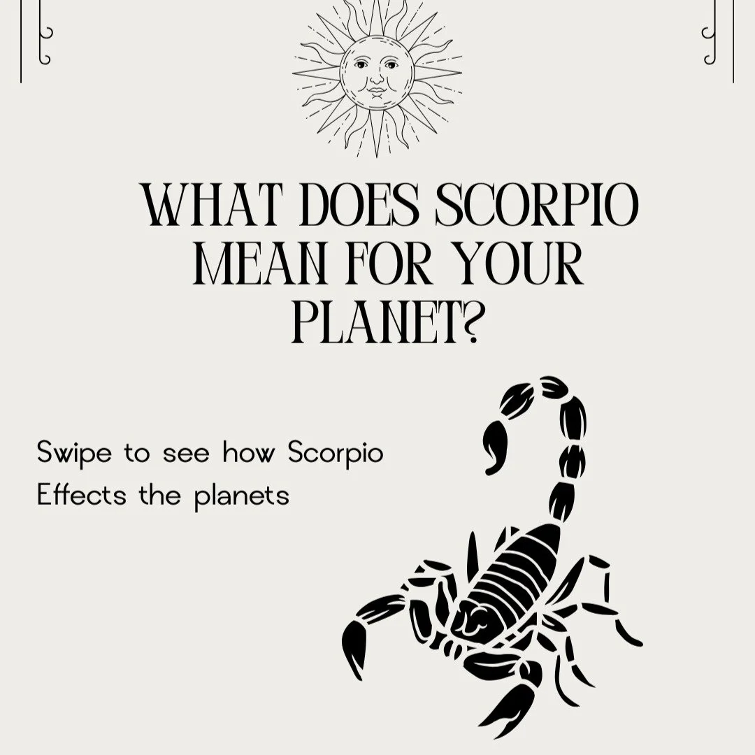 Scorpio doesn&rsquo;t just enter a planet&mdash;it infiltrates it. Like a velvet-gloved detective with a PhD in emotional espionage, Scorpio transforms every planetary placement into a brooding, strategic, and occasionally unhinged version of itself.