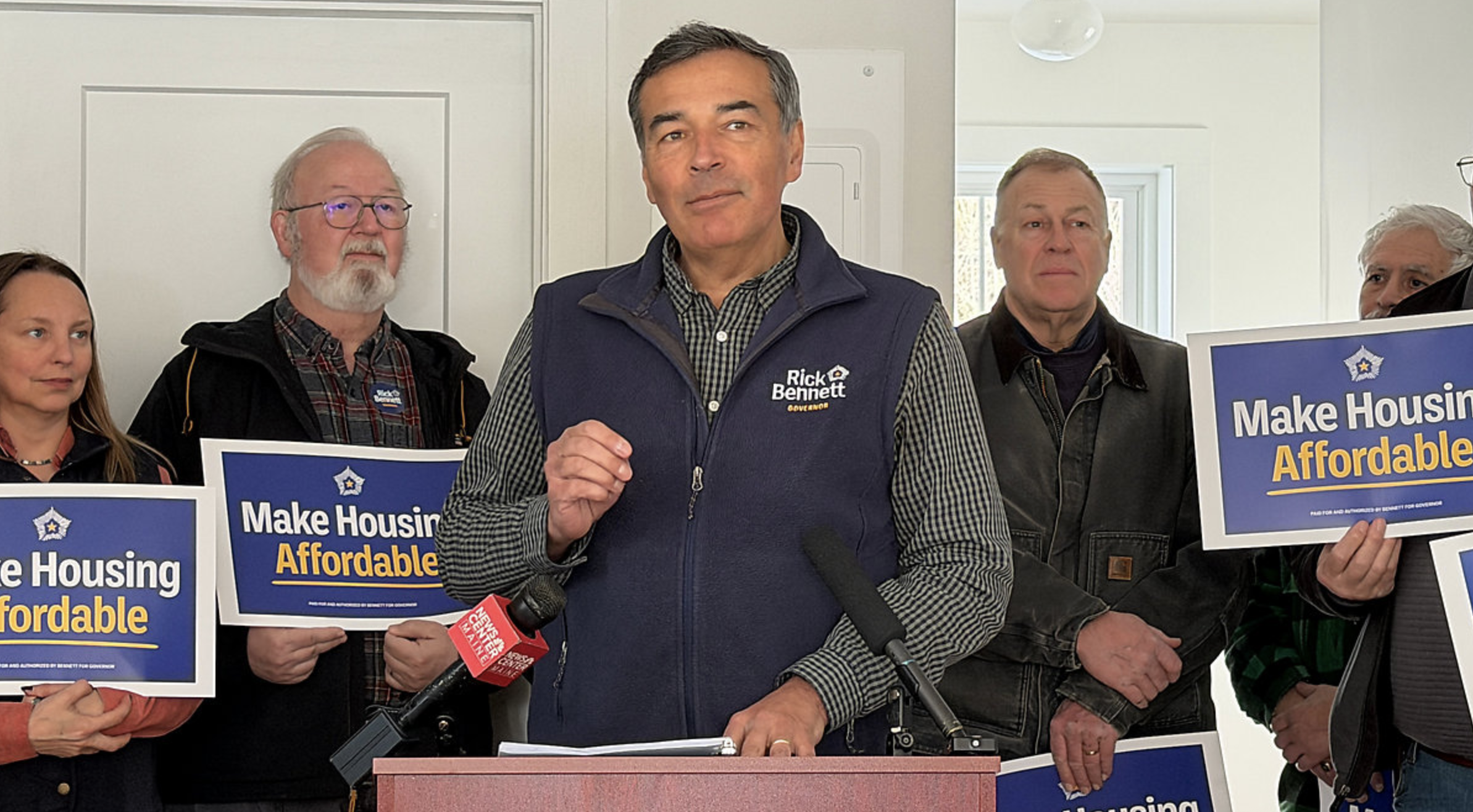 Independent candidate for governor Rick Bennett unveils housing affordability plan