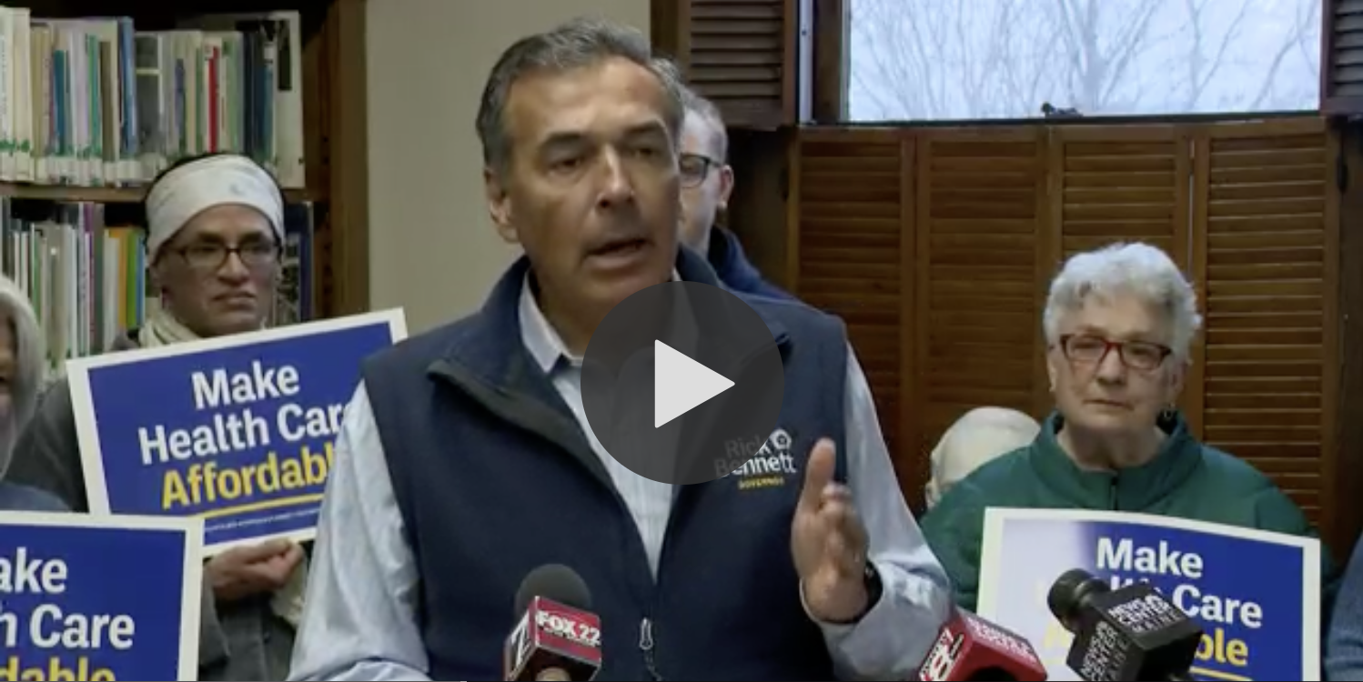 Independent candidate for Maine governor Rick Bennett offers health care affordability plan