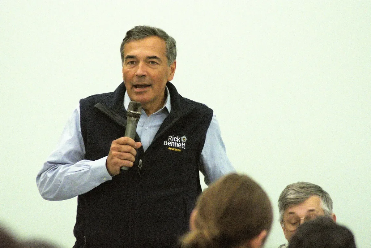Why independent&nbsp;Rick Bennett is an early target in Maine’s race for governor