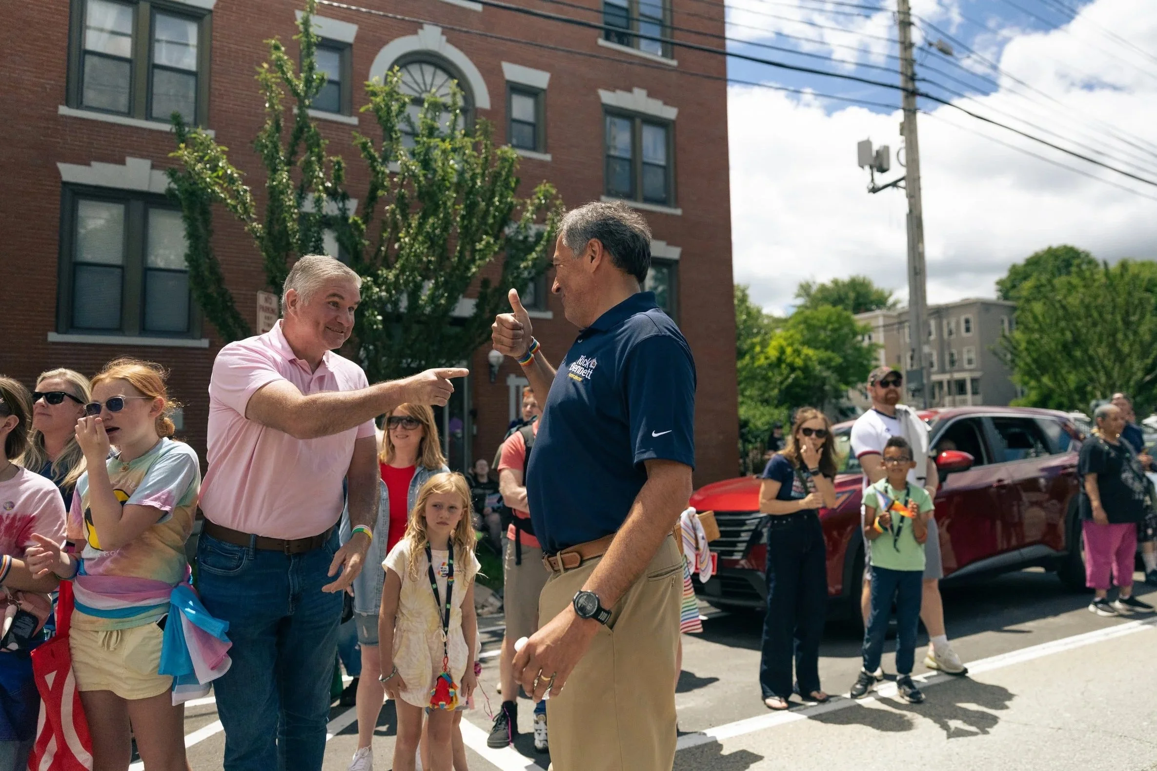 March with Rick in the Potato Blossom Parade