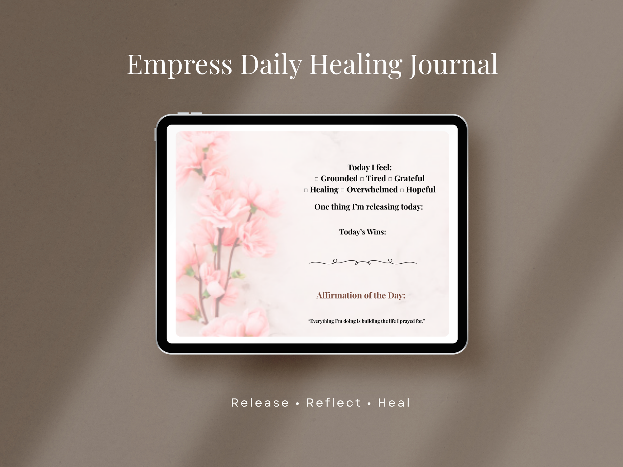 Empress Daily Healing Journal
