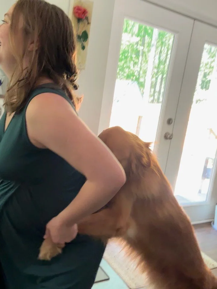 Hi friends &mdash; I&rsquo;m over here practicing trust in the natural rhythms of creation. 🐣

Notice I said practicing. There&rsquo;s a very human part of me that would love to walk into a hospital and ask for an induction right the F now (and I&rs