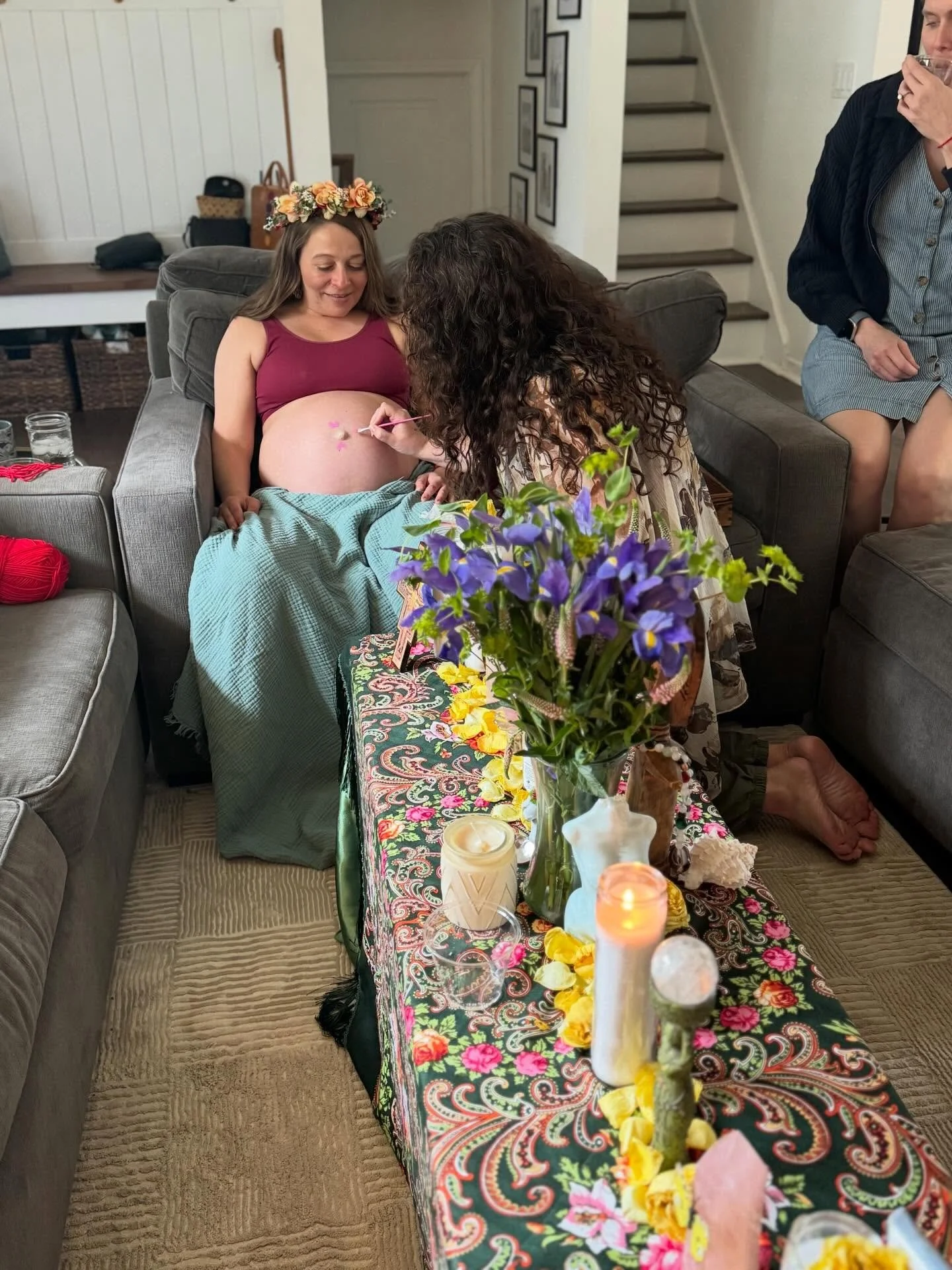A few weeks ago I was surrounded by a circle of strong and loving women for a blessingway to honor the transition my family is moving through. If you know me this will come as no surprise, but I was a puddle of tears. And when I reflect on what those