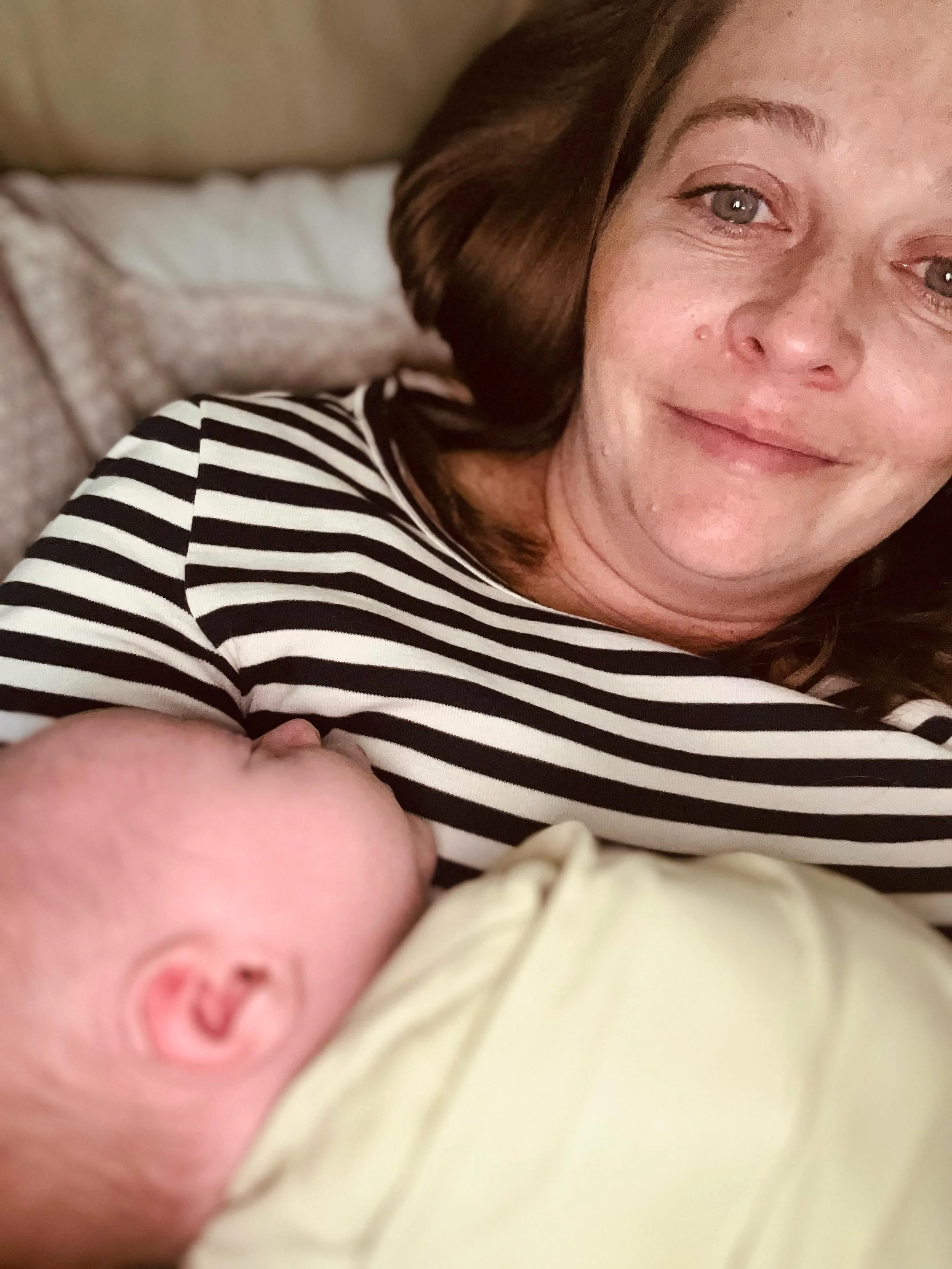 Quick update: Thank you for your prayers, words, support, and love. They are working!

We are thriving at home. The initial shock has worn off, and I&rsquo;m feeling stronger everyday. Simon is doing great. He even gave us a 5 hour stretch of sleep l