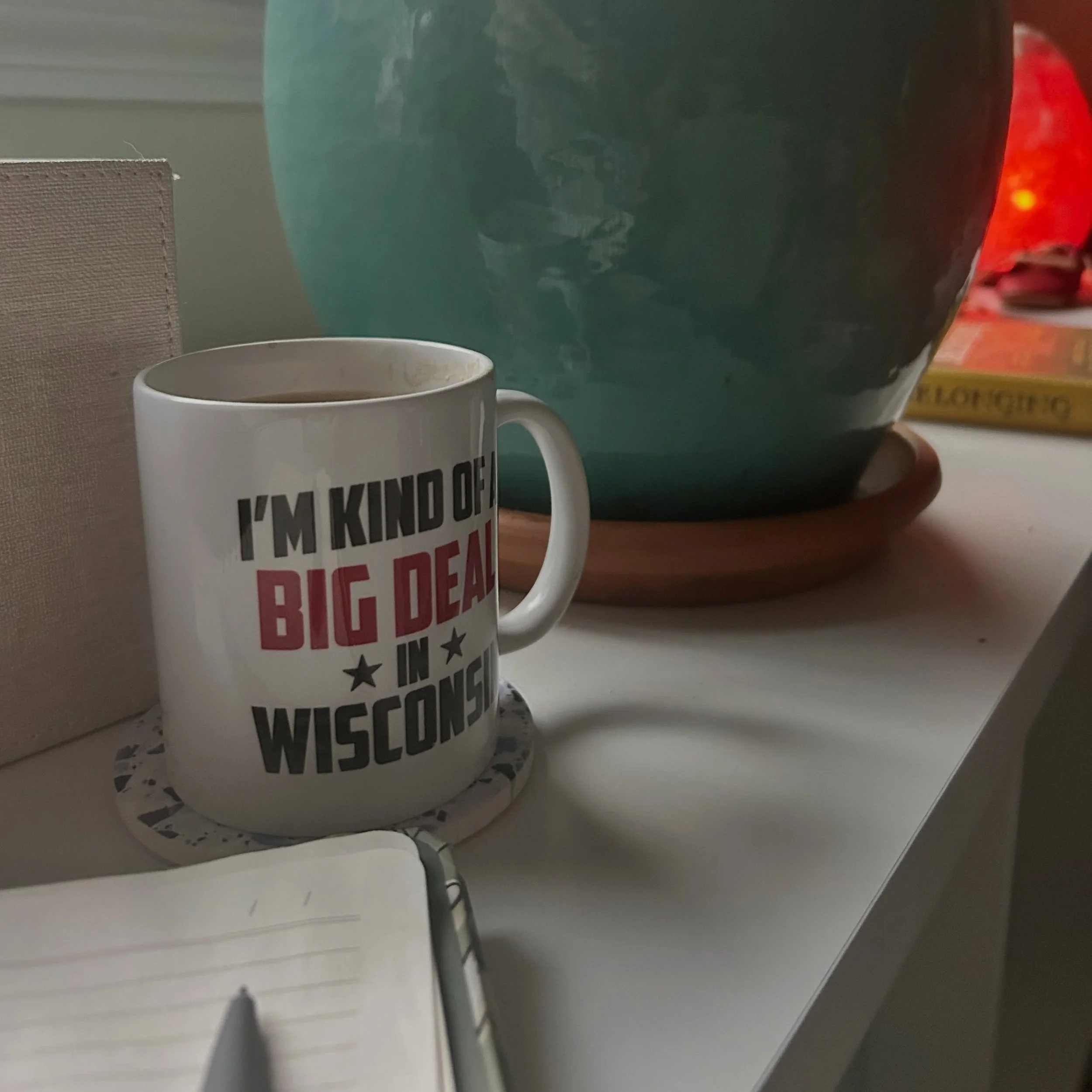 Oh how I&rsquo;ve missed my solo time in the mornings. Today I carved out a little space for quiet reflection before the day fully began.

And even so, it still felt like I could be interrupted at any moment.

That &ldquo;at any moment&rdquo; feeling