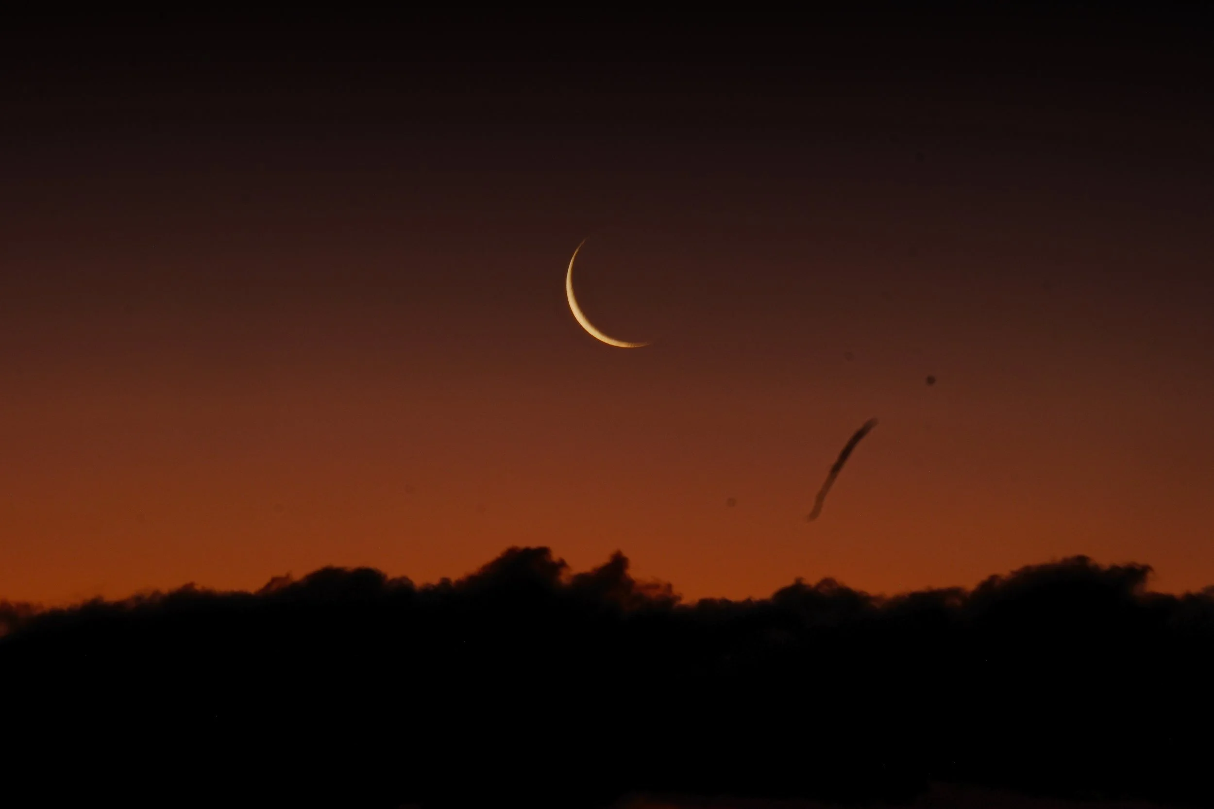 Dawn escarpment