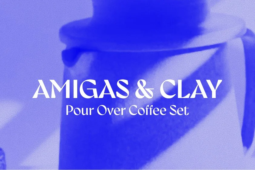 Amigas &amp; Clay: Pour Over Coffee Set