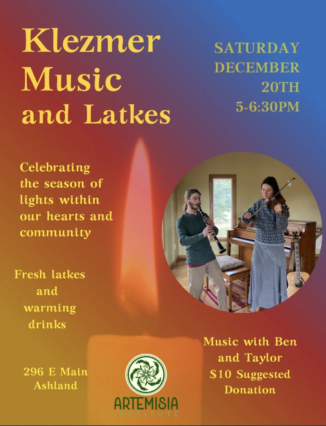 Klezmer Music and Latkes